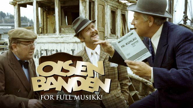 Olsenbanden for full musikk! - Cartazes