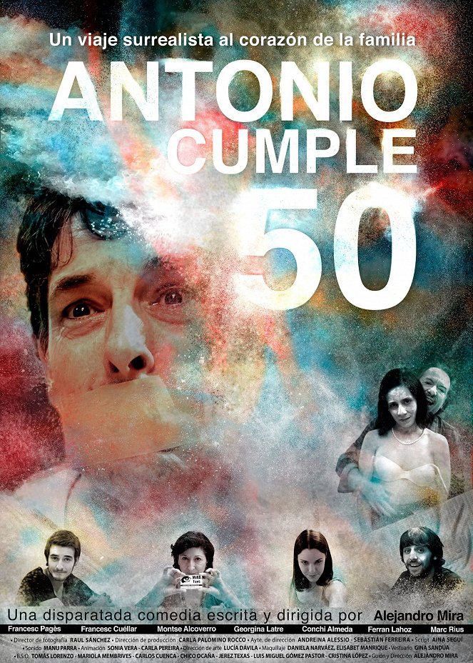 Antonio cumple 50 - Plakáty