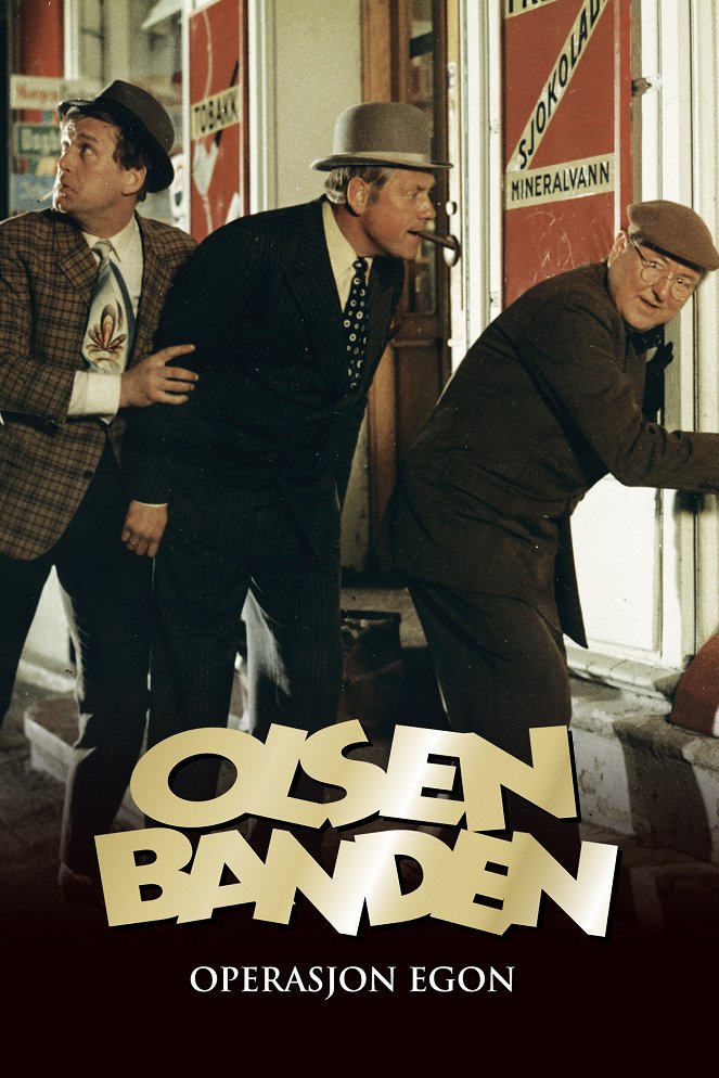 Olsenbanden - Operasjon Egon - Plakate