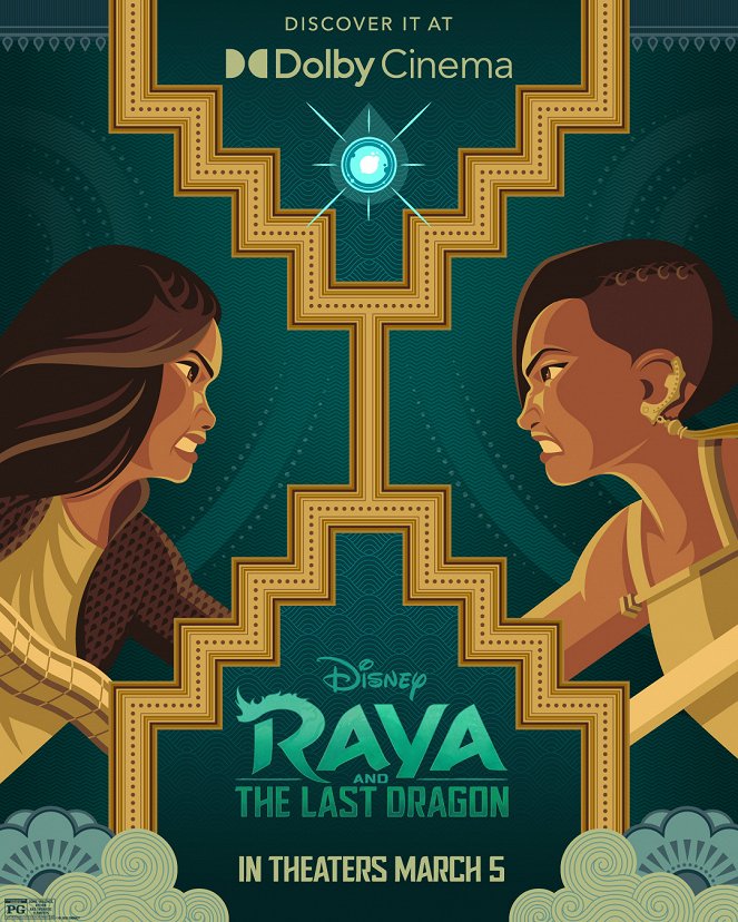 Raya und der letzte Drache - Plakate