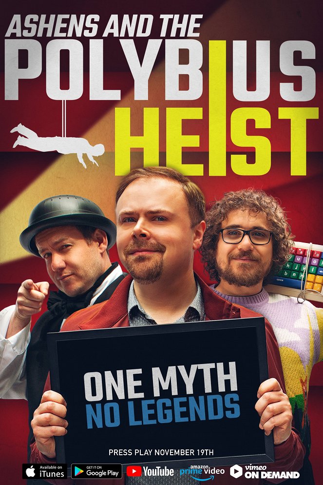 Ashens and the Polybius Heist - Plakátok