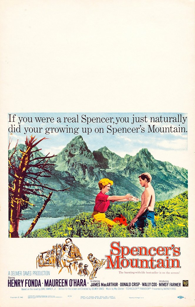 Spencer's Mountain - Plakate