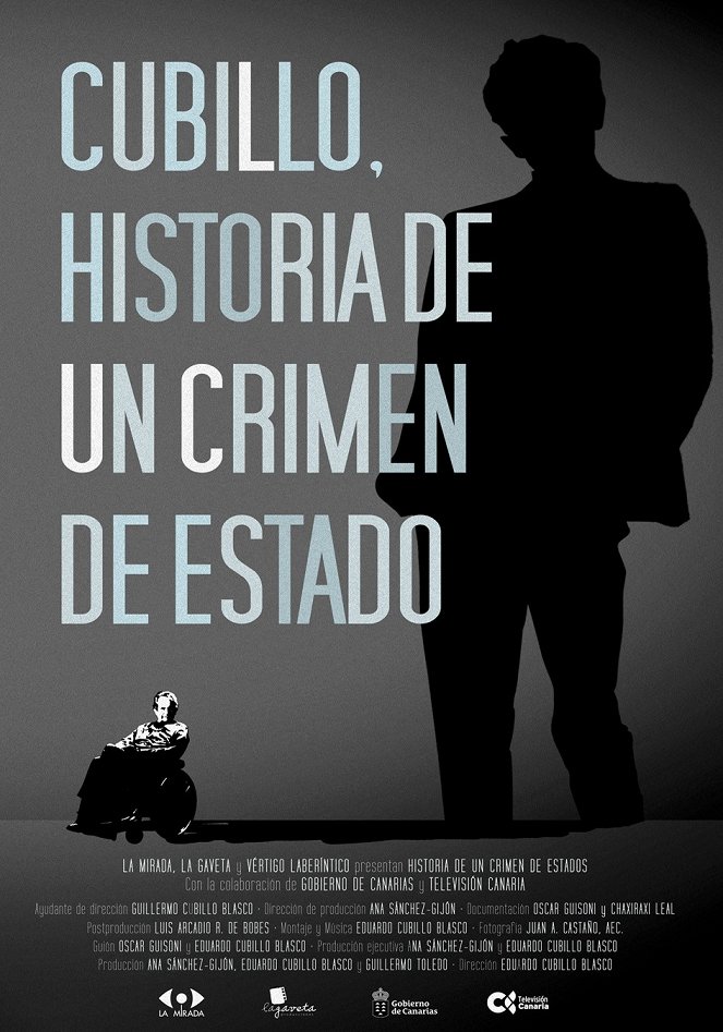 Cubillo, historia de un crimen de Estado - Affiches