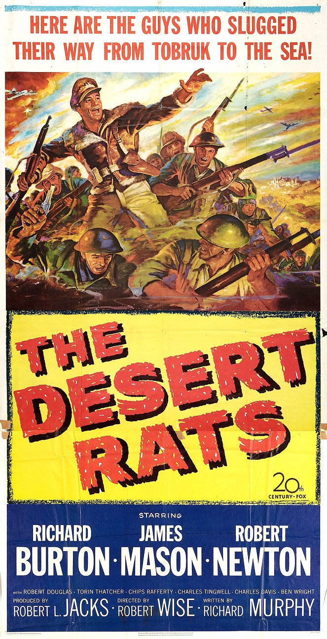 Les Rats du désert - Affiches