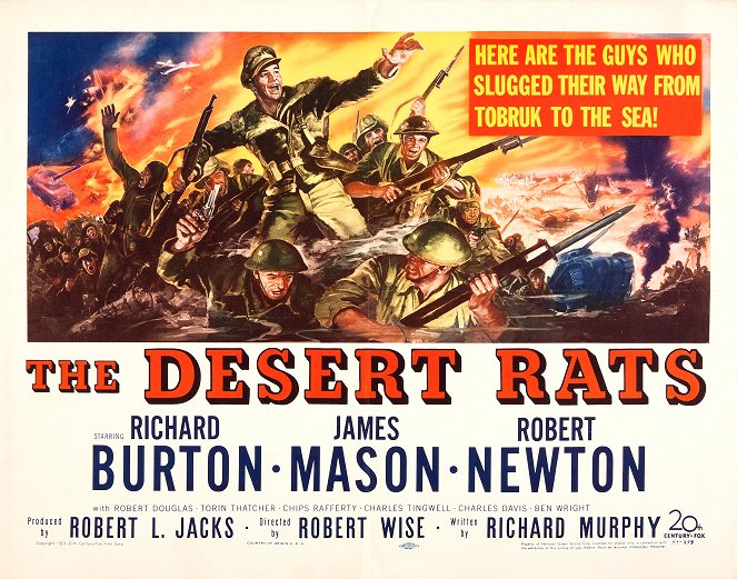 The Desert Rats - Plakaty