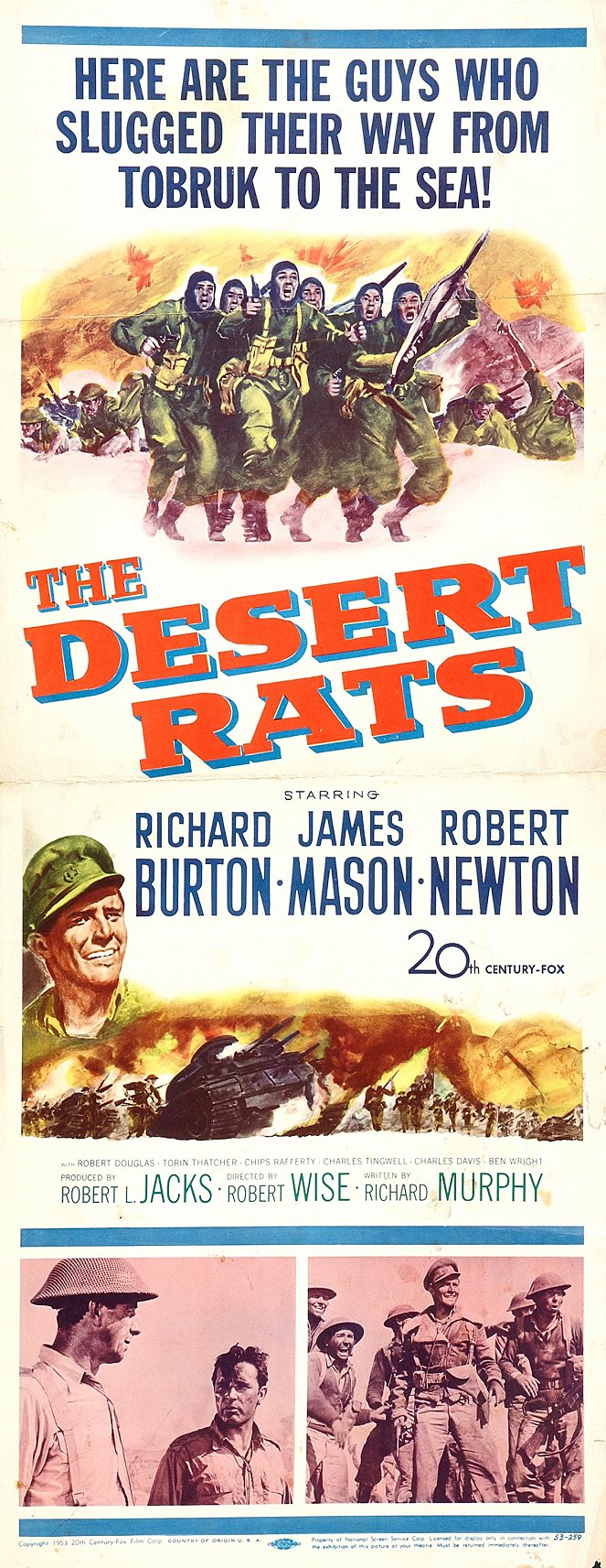 The Desert Rats - Plakaty