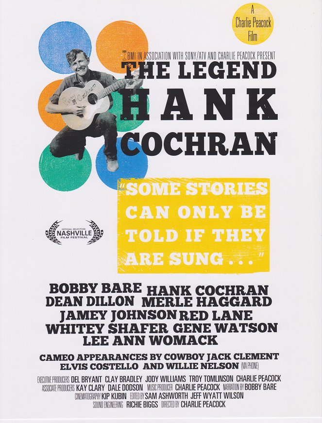 The Legend Hank Cochran - Plakate