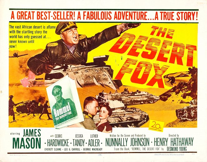 The Desert Fox - Posters