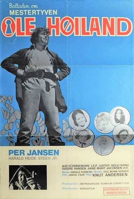 Balladen om mestertyven Ole Høiland - Plakate