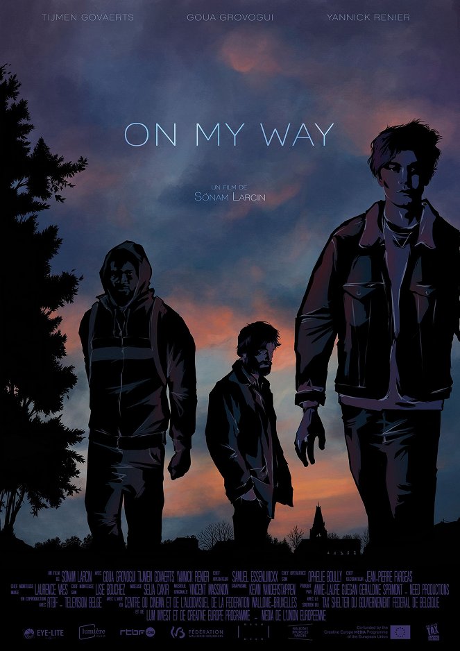 On My Way - Affiches