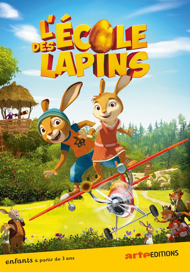 L'Ecole des lapins - Affiches