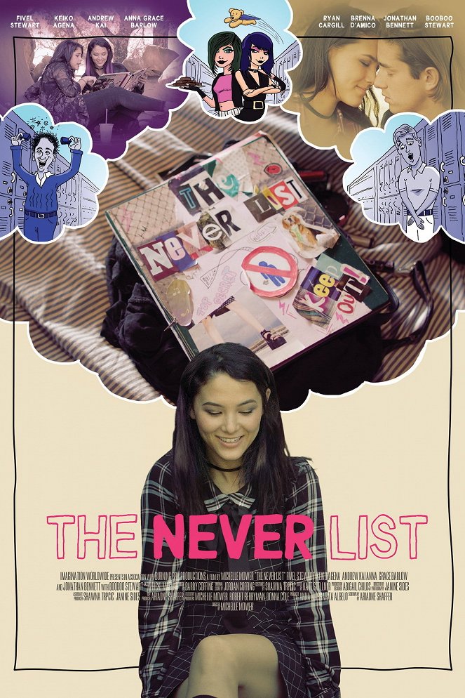 The Never List - Affiches