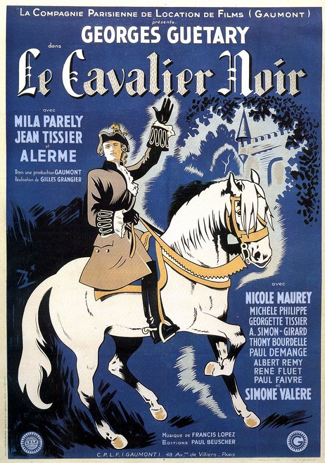 Le Cavalier noir - Plakate
