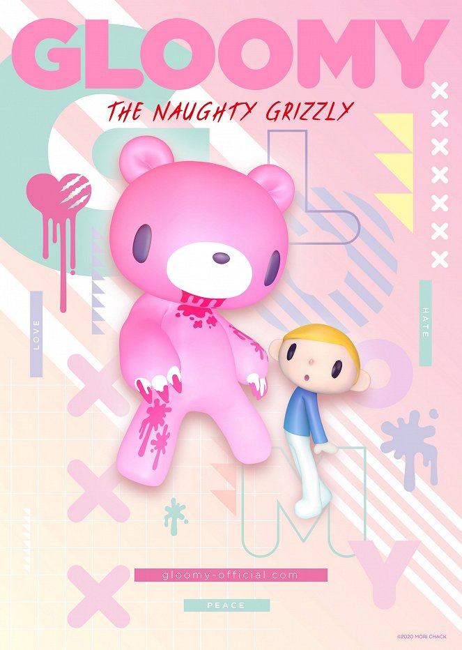 Gloomy the Naughty Grizzly - Posters