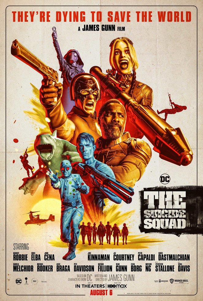 The Suicide Squad – Az öngyilkos osztag - Plakátok