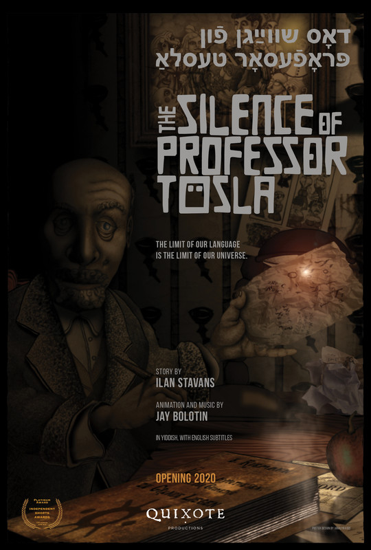 El silencio del Profesor Tösla - Plakátok