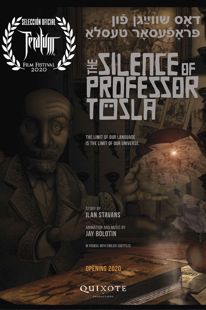 El silencio del Profesor Tösla - Plagáty