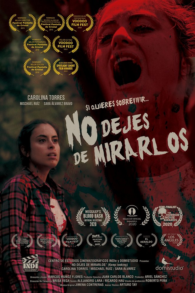 No dejes de mirarlos - Julisteet