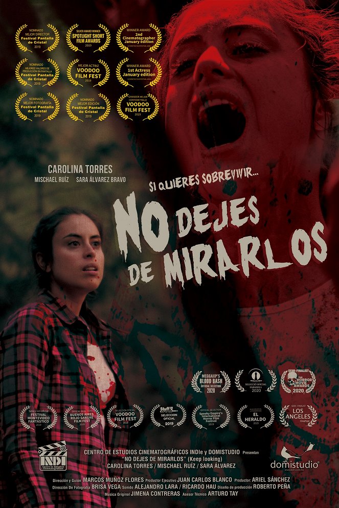 No dejes de mirarlos - Plakaty