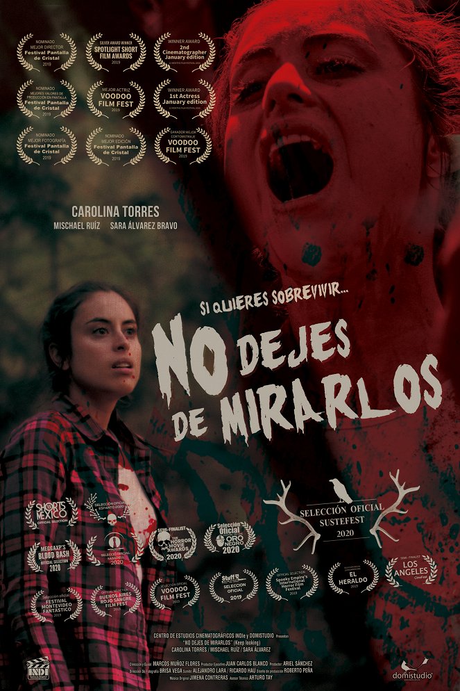 No dejes de mirarlos - Plakaty