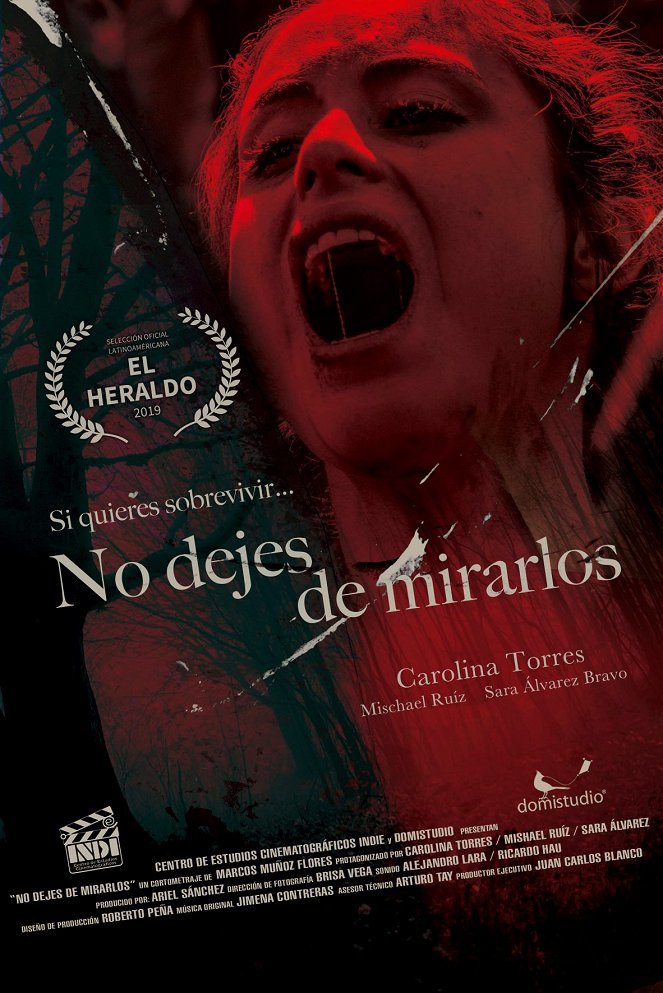 No dejes de mirarlos - Plakaty