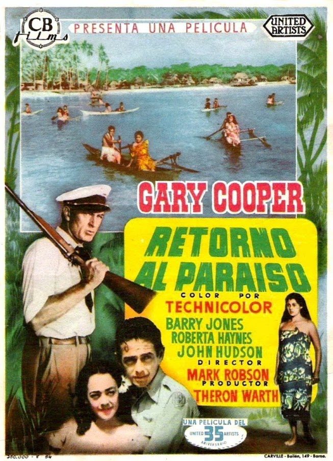 Retorno al paraíso - Carteles