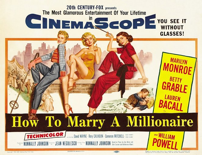 Jak poślubić milionera - Plakaty