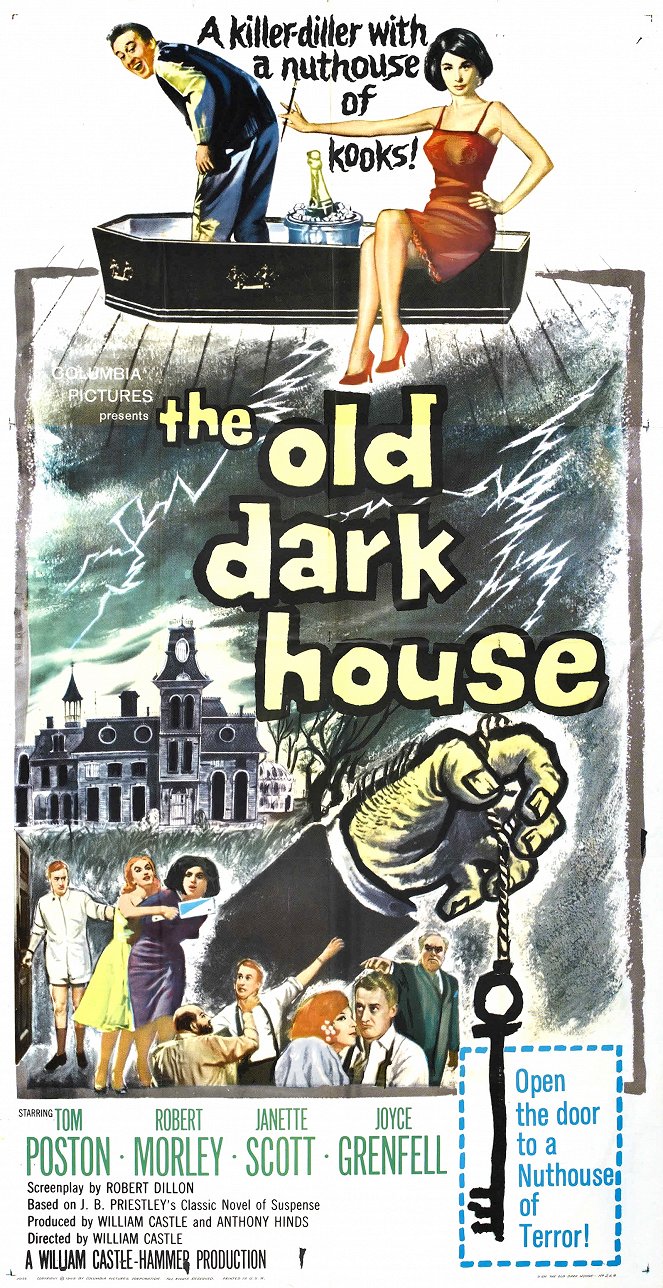 La vieja casa oscura - Carteles