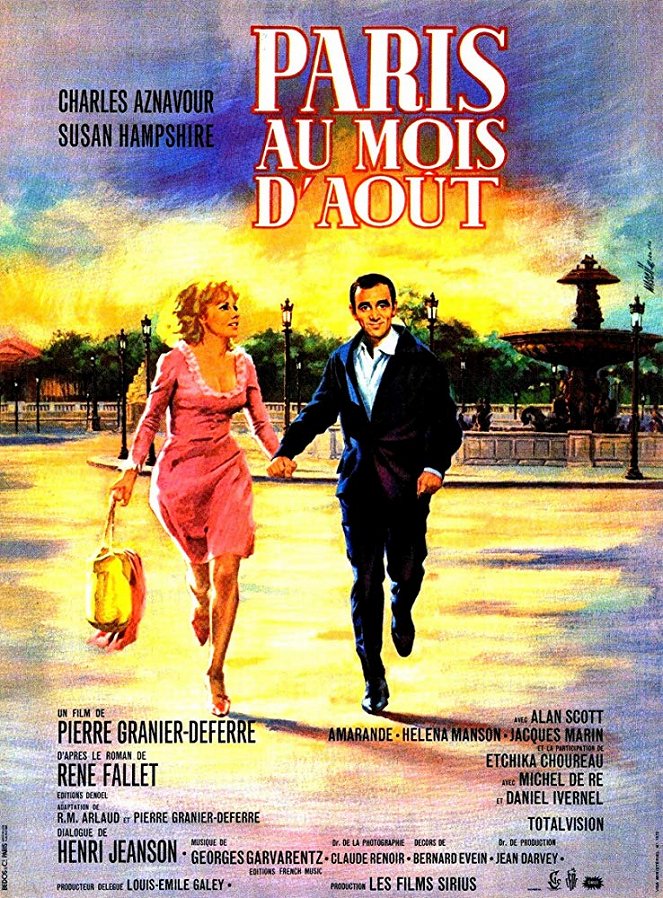 Paris au mois d'août - Posters