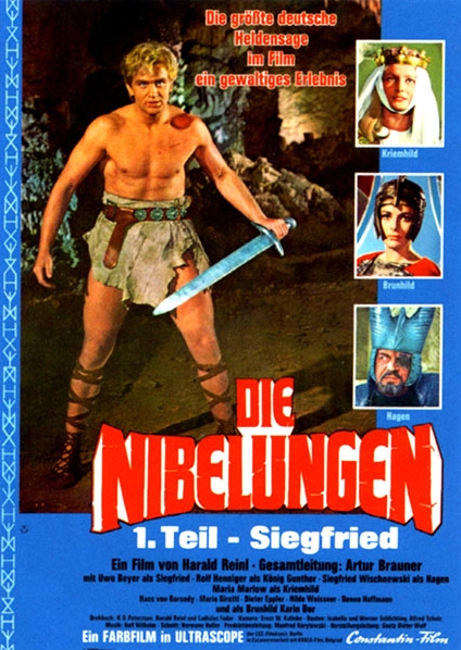 Die Nibelungen, Teil 1 - Siegfried - Julisteet