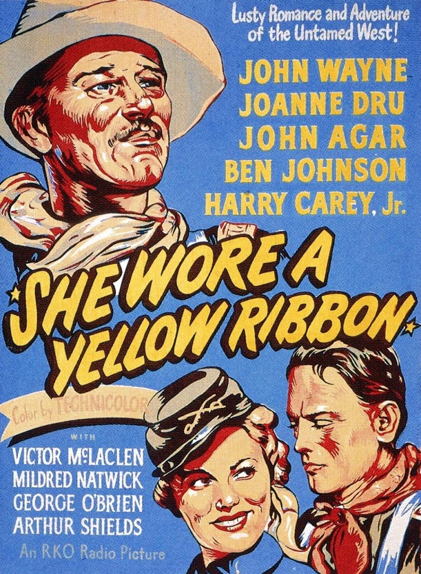 She Wore a Yellow Ribbon - Cartazes
