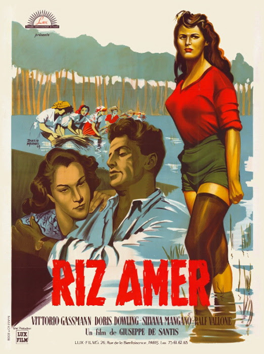 Riz amer - Affiches