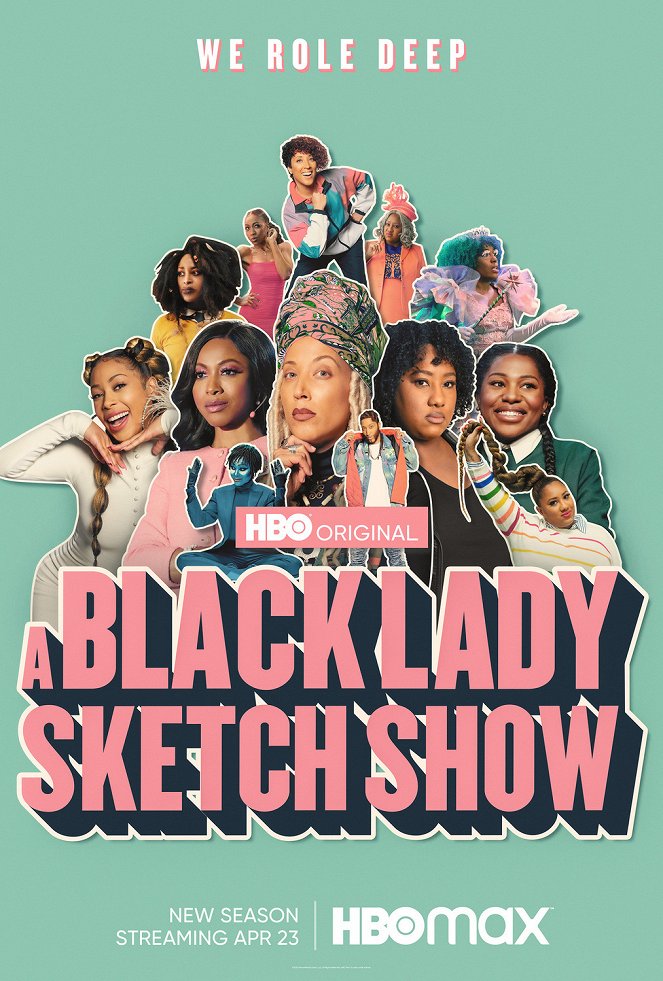 A Black Lady Sketch Show - A Black Lady Sketch Show - Season 2 - Plakate