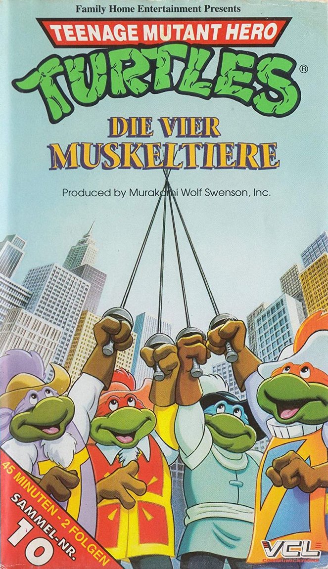 Die Ninja Turtles - Die vier Musketurtles - Plakate