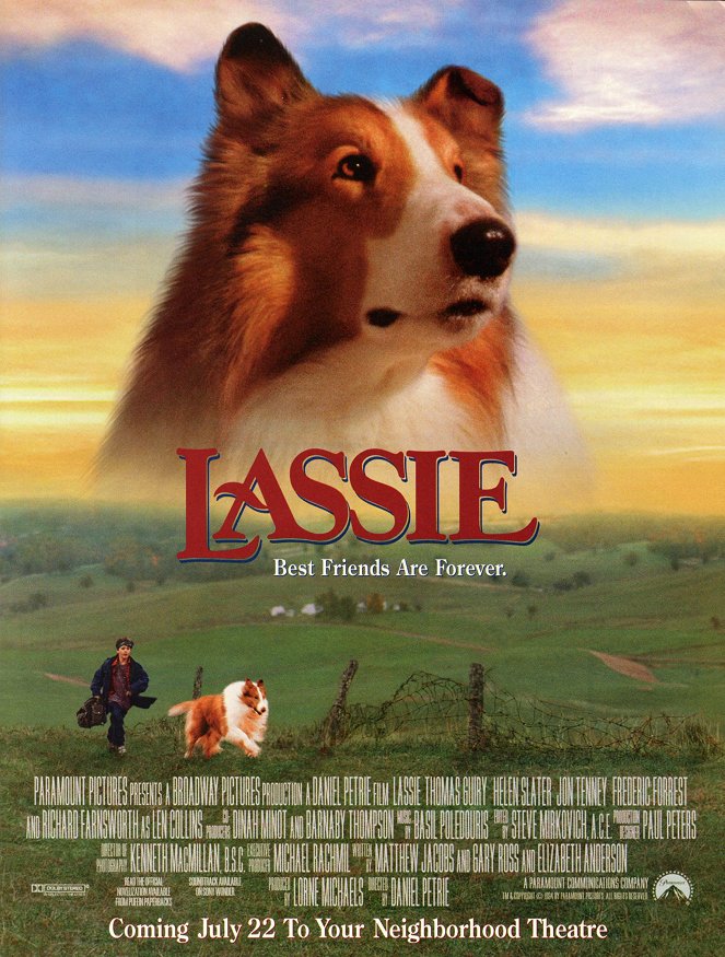 El regreso de Lassie - Carteles