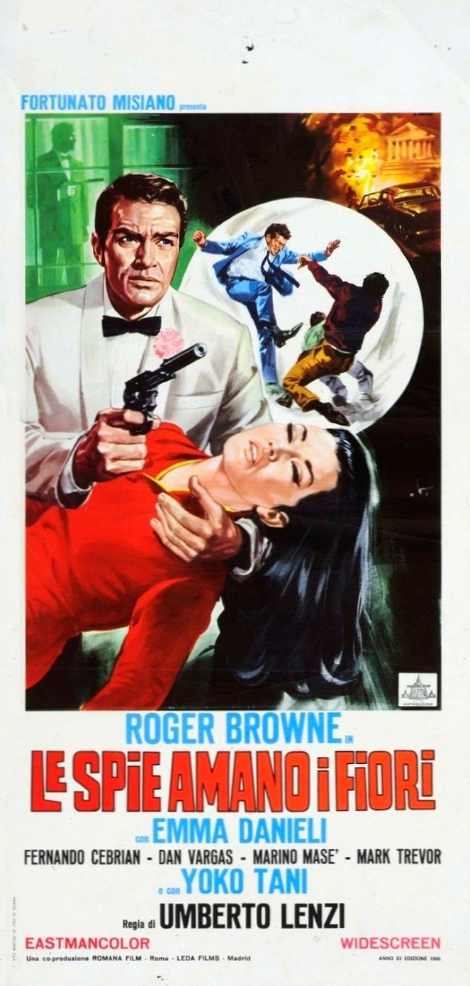 The Spy Who Loved Flowers - Posters