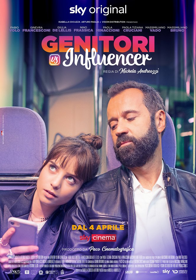 Genitori vs Influencer - Posters