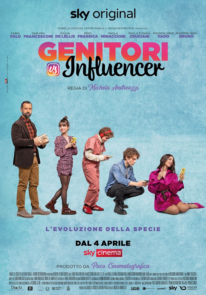 Genitori vs Influencer - Posters