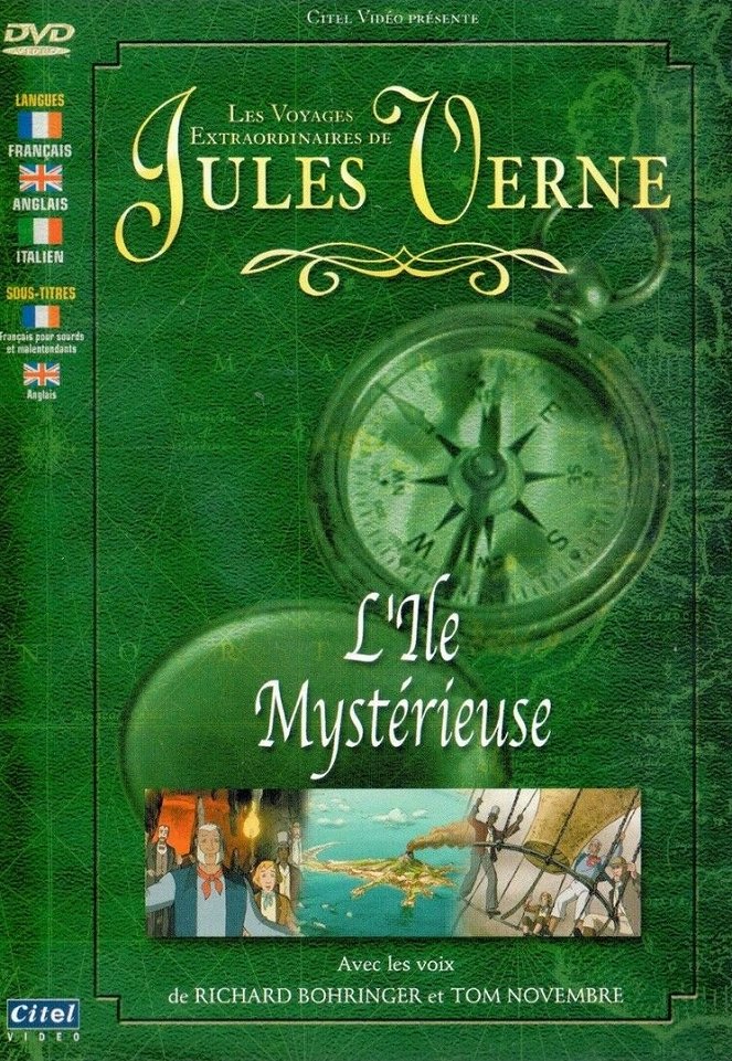 Les Voyages extraordinaires de Jules Verne - L'île mystérieuse - Plakaty