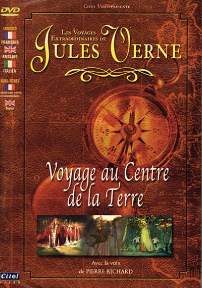 Les Voyages extraordinaires de Jules Verne - Voyage au centre de la terre - Cartazes