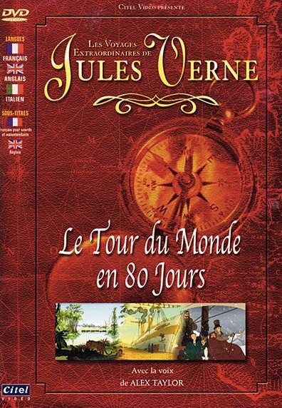 Les Voyages extraordinaires de Jules Verne - Le tour du monde en 80 jours - Plakáty