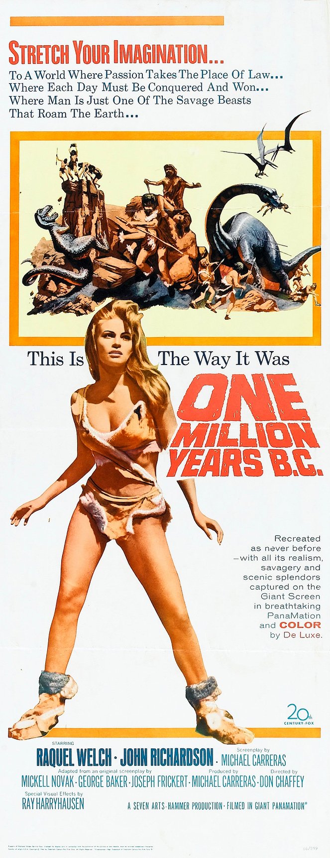 One Million Years B.C. - Posters