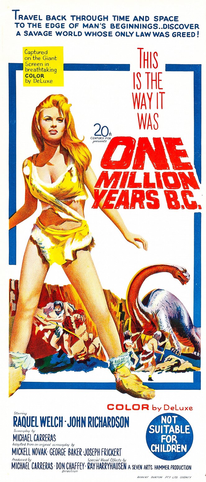 One Million Years B.C. - Posters