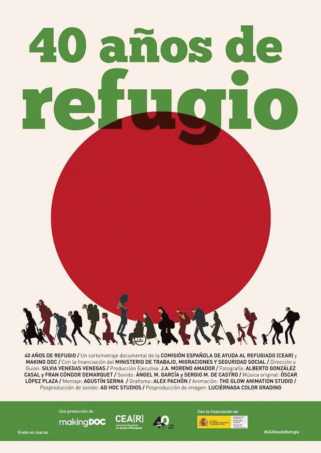 40 años de refugio - Plagáty