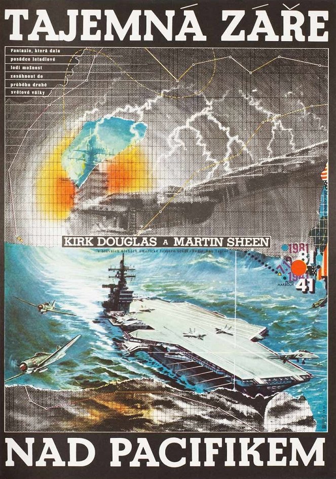 Tajemná záře nad Pacifikem - Plakáty