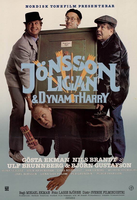 Jönssonovi a Dynamit Harry - Plakáty