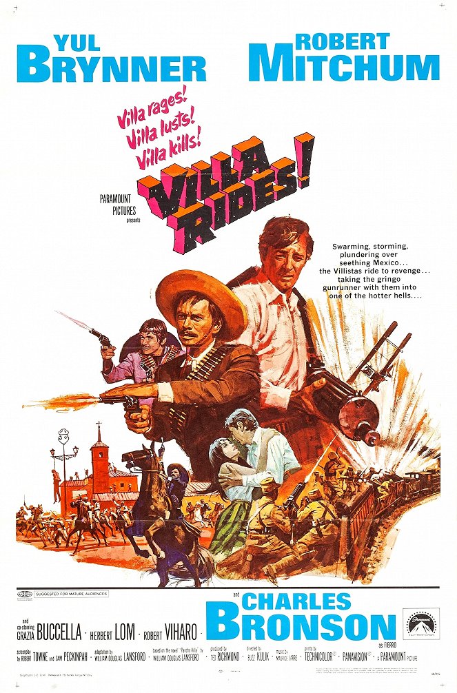 Pancho Villa reitet - Plakate