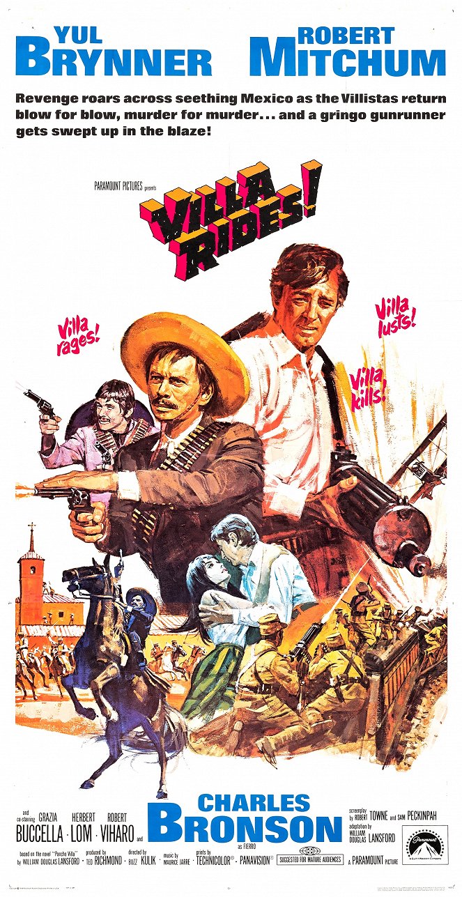 Pancho Villa reitet - Plakate