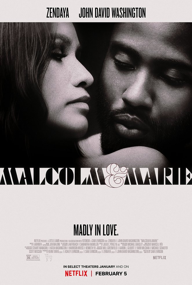 Malcolm & Marie - Cartazes