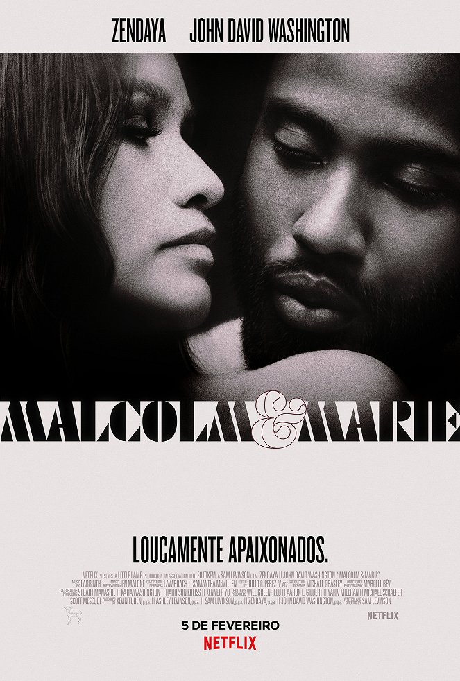 Malcolm & Marie - Cartazes